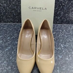 Kurt Geiger Carvela Nude Patent Heels